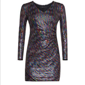 BCBG Maxazria Sequin Bodycon Dress XS